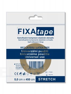 FIXAtape STRETCH 5.0cmx450cm samofixační obinadlo
