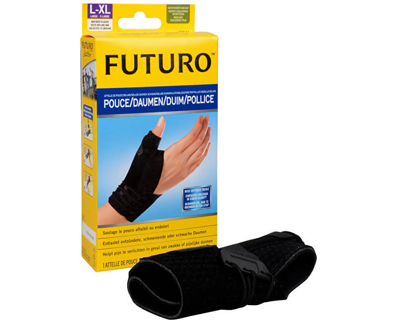 3M FUTURO Bandáž na palec L-XL černá barva