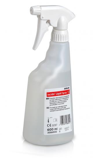 Incidin liquid 600ml sprej s aplikátorem