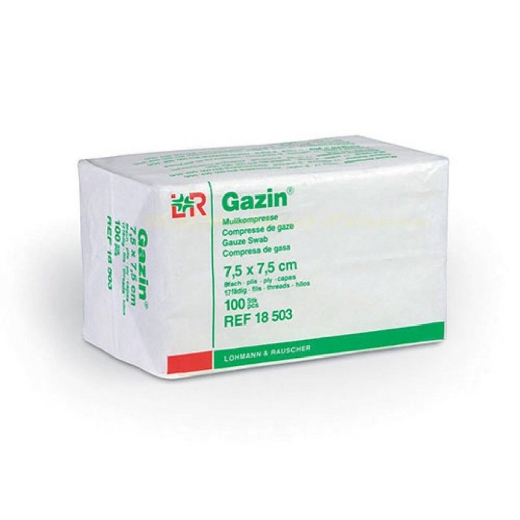 Gáza hydr.skl.kompr.7.5x7.5cm/100ks 8vrst