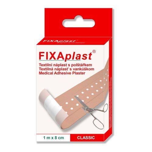 FIXAplast tex. náplast s polštářkem CLASSIC 1mx6cm