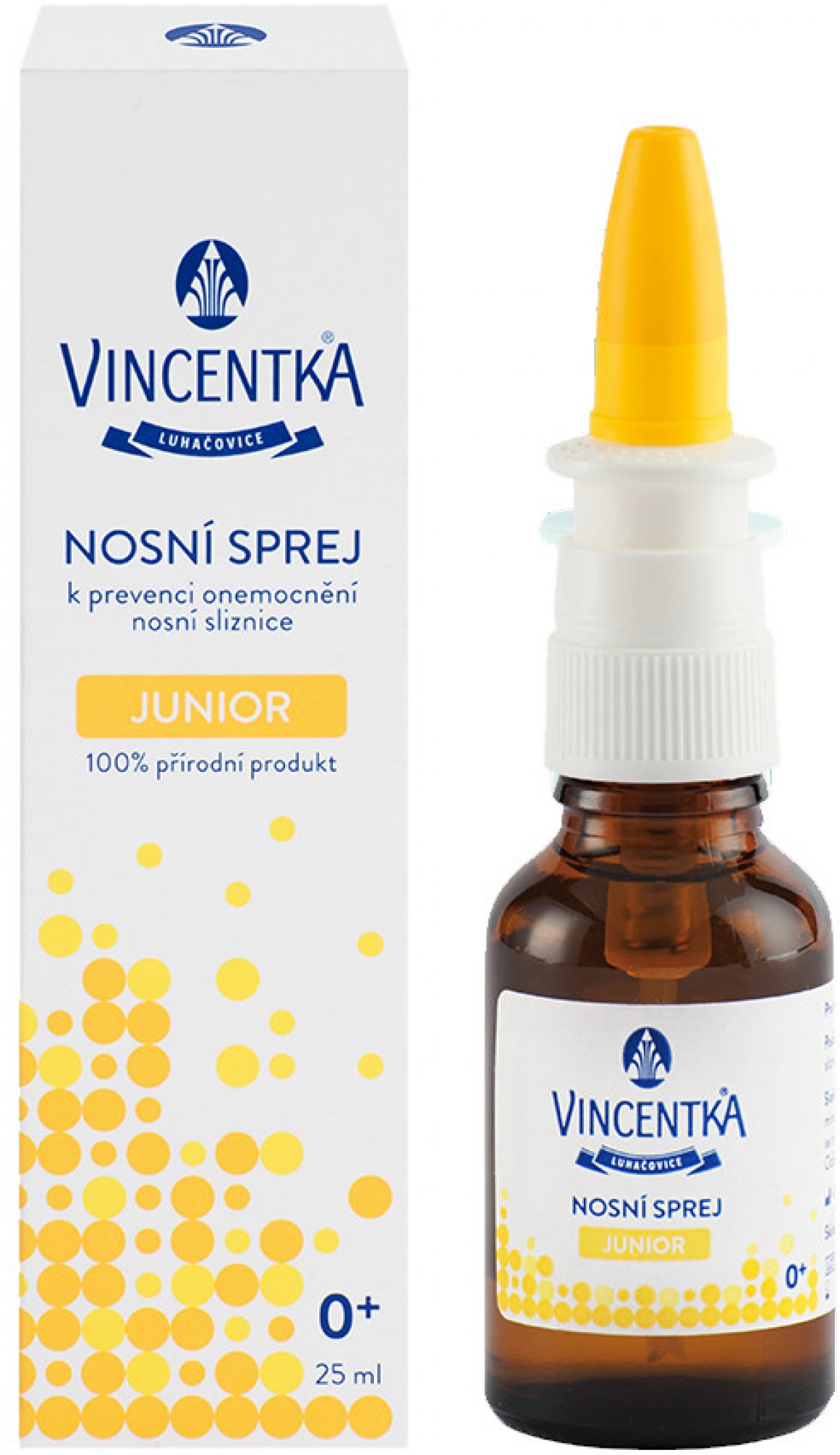 Vincentka nosní sprej STANDARD hypotonický 25ml