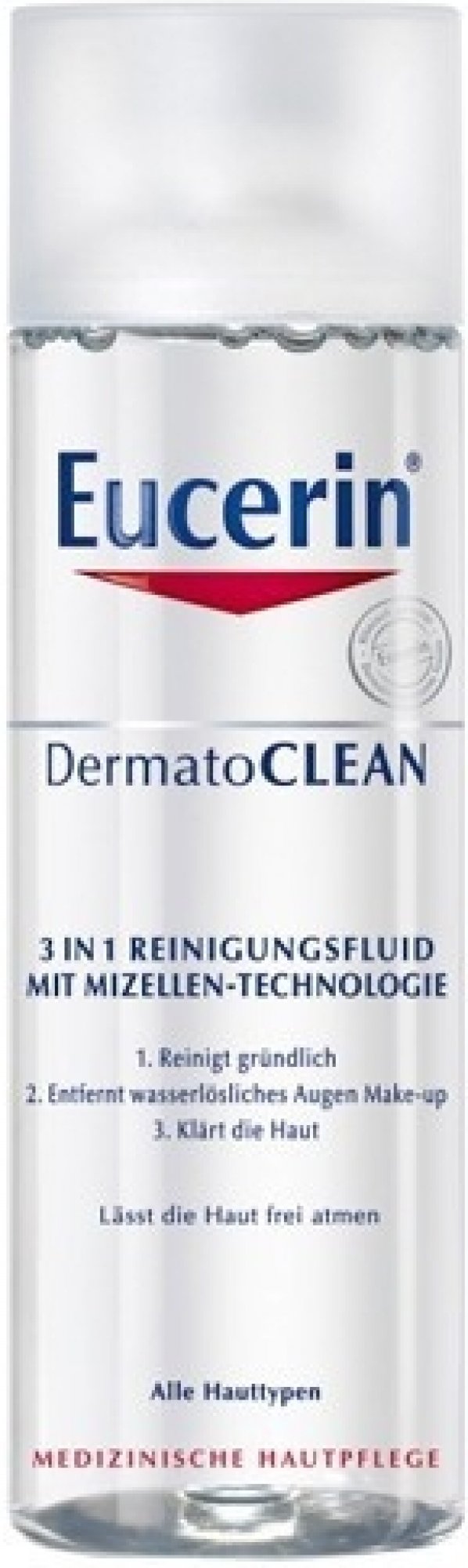 EUCERIN DermatoCLEAN Micelární voda 3v1 200ml 2026