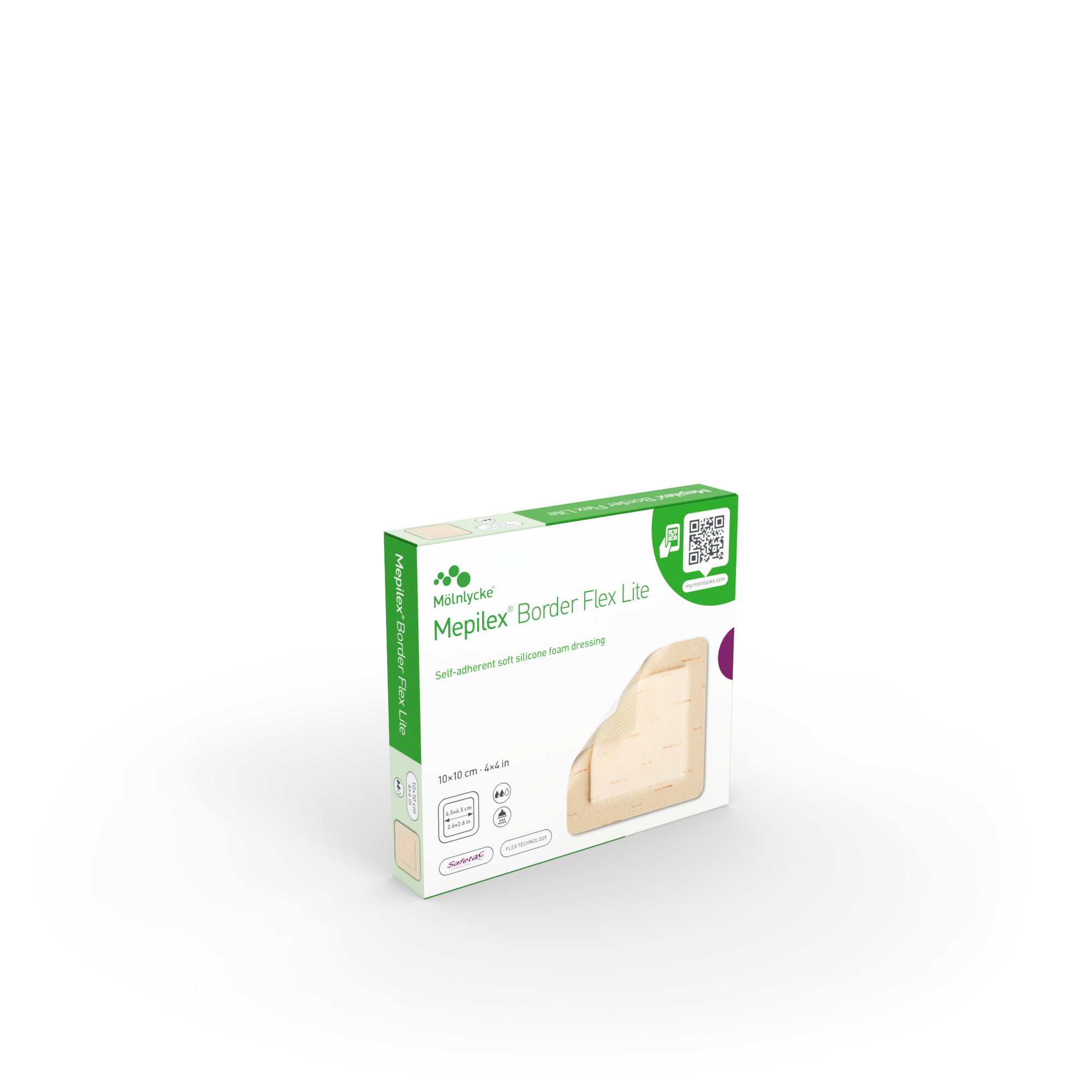 MEPILEX BORDER FLEX LITE 10 X 10CM 5KS