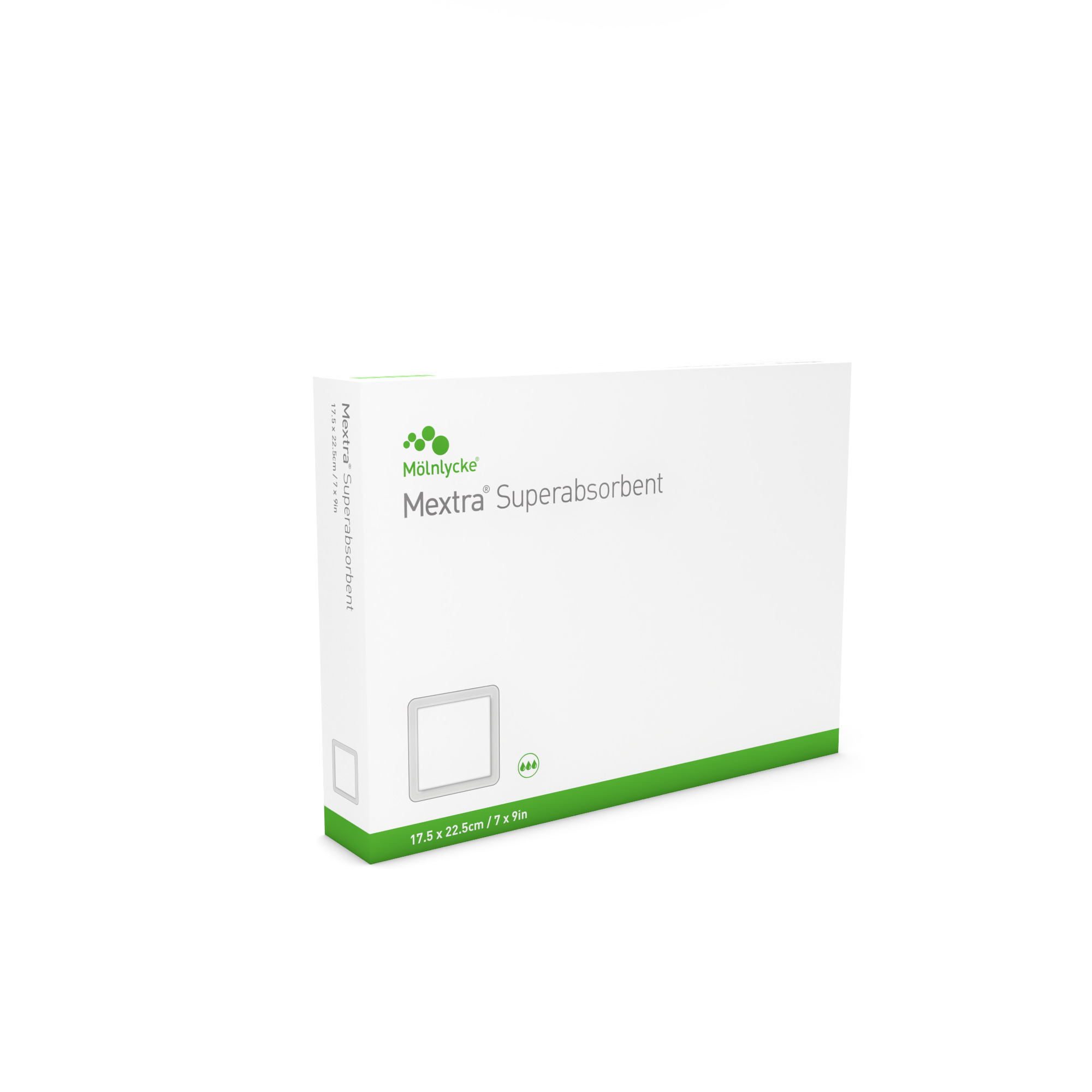 MEXTRA SUPERABSORBENT 17,5 X 22,5CM 10KS