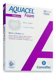 Aquacel Foam Adhesive 10 x 10cm 10ks
