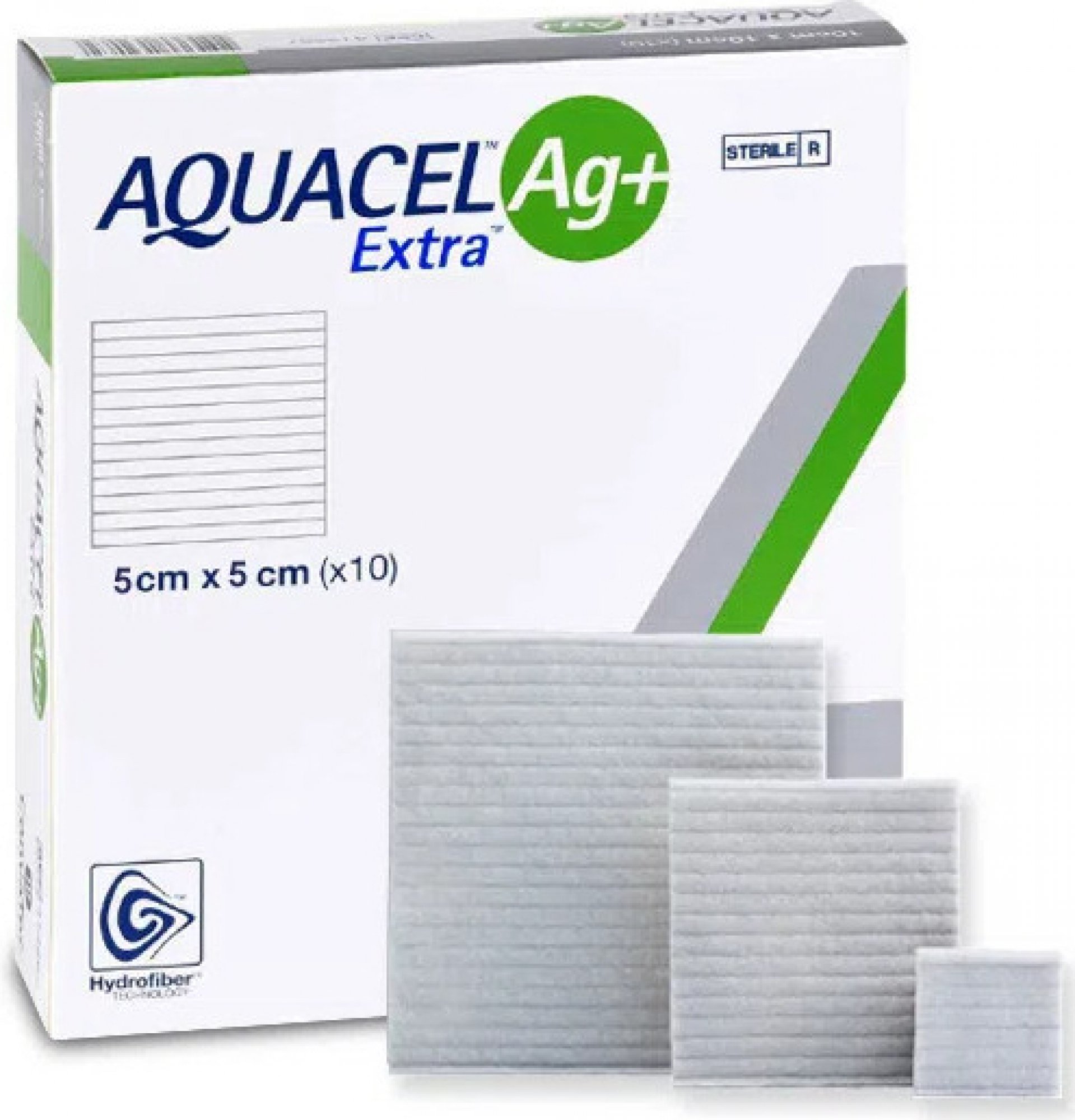 Aquacel Aq+ EXTRA 5x5 cm 10ks