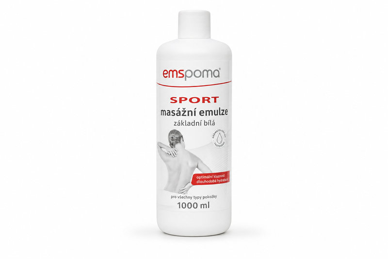 Emspoma Sport mas.emlulze základní bíla 1000ml