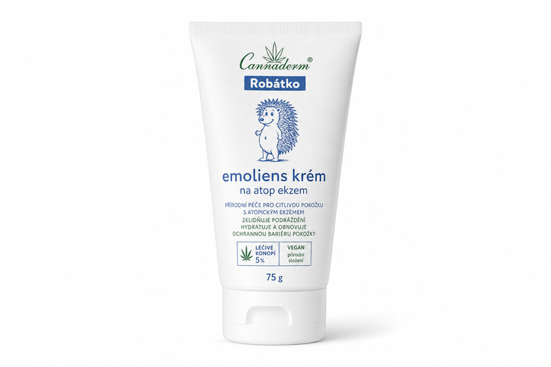 Cannaderm Robátko Emoliens krém na atop ekzem 75g