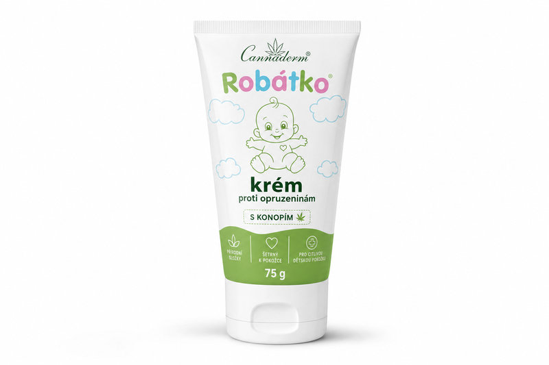 Cannaderm Robátko krém proti opruzeninám 75g