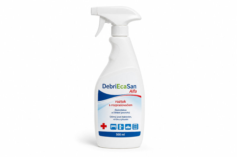 DebriEcaSan Alfa roztok s rozprašovačem 500ml