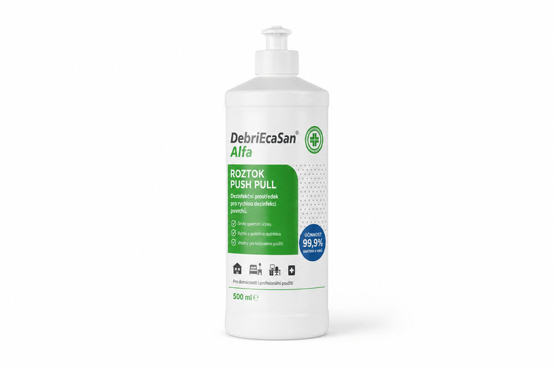 DebriEcaSan Alfa roztok push pull 500ml