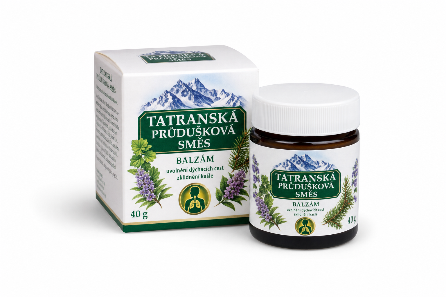 Tatranská průdušková směs balzám 40 g