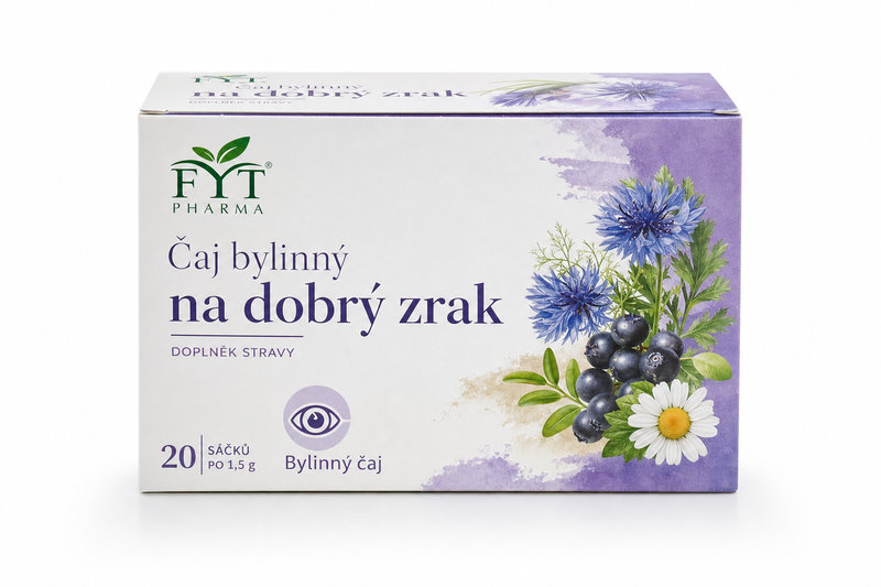 Čaj bylinný na dobrý zrak 20x1.5g -Fyt
