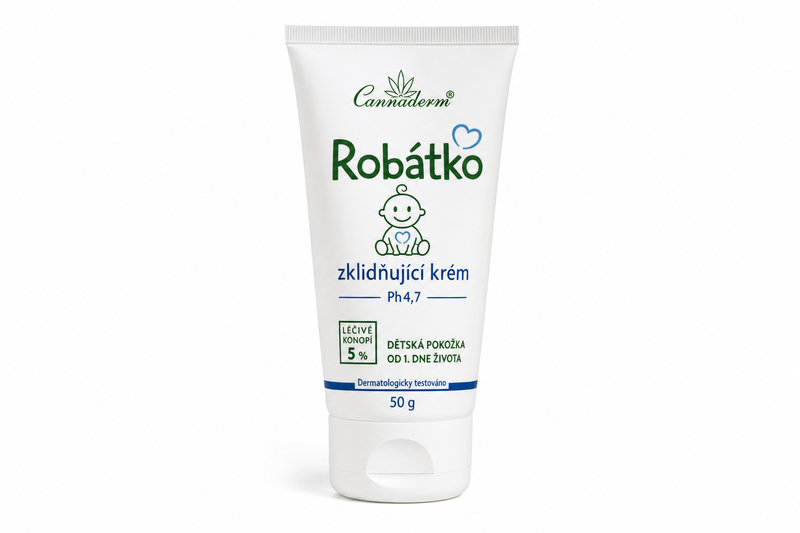 Cannaderm Robátko zklidňující krém Ph4,7 50g