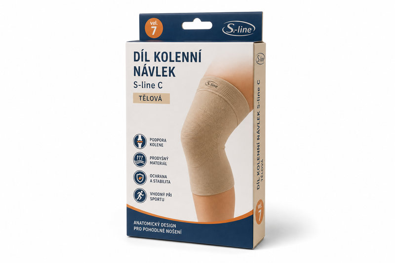Díl kolenní návlek S-line C vel.7 tělová