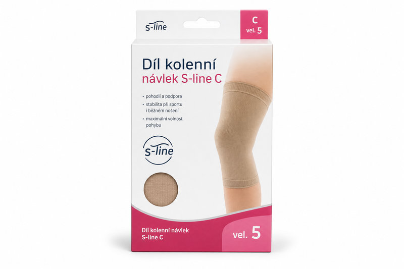 Díl kolenní návlek S-line C vel.5 tělová