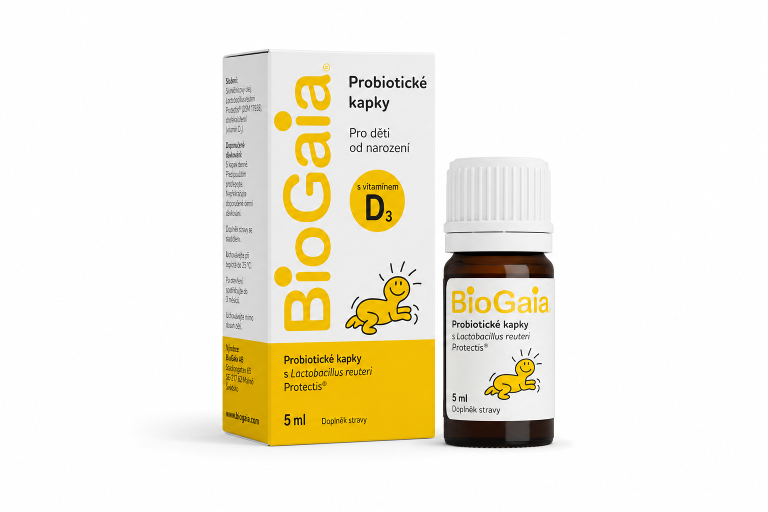 Probiotické kapky BioGaia 5ml