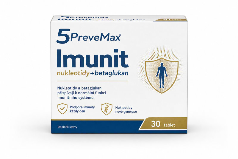 5PreveMax Imunit nukleotidy+betaglukan tbl 30
