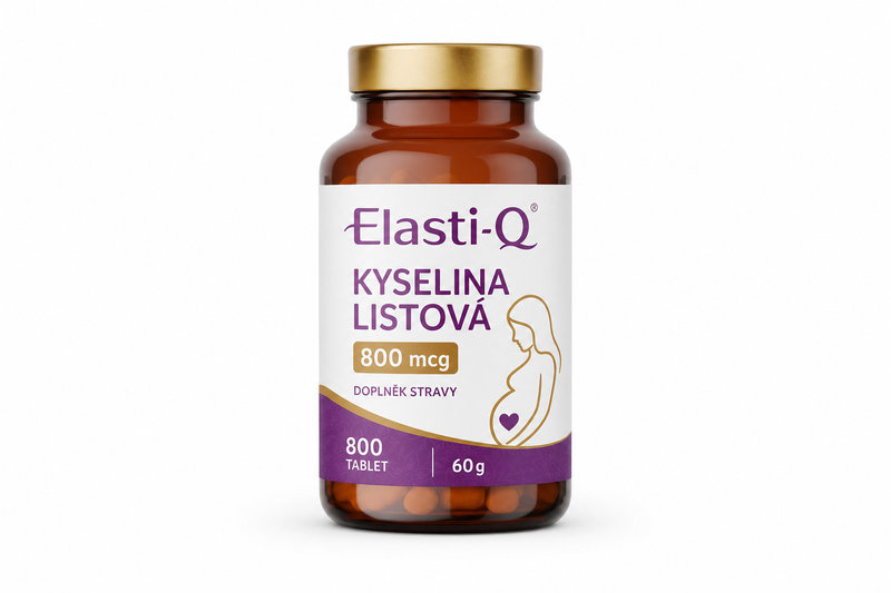 Elasti-Q Kyselina listová 800 tbl 60