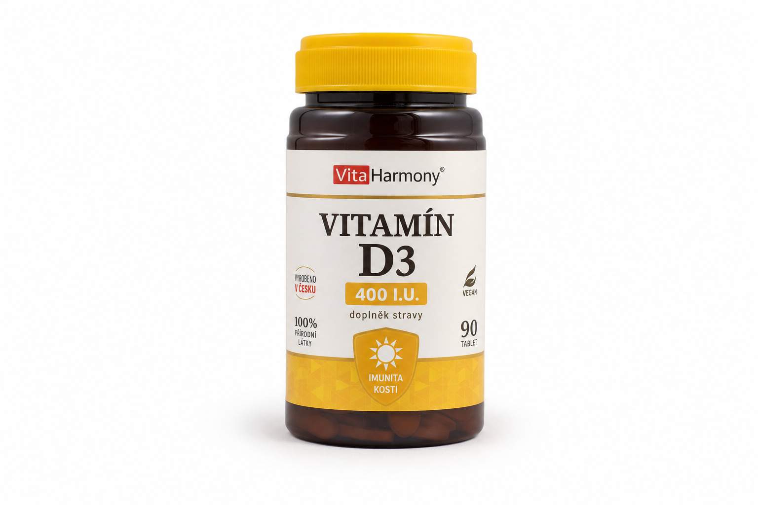 Vitamín D3 400 I.U. tbl 90