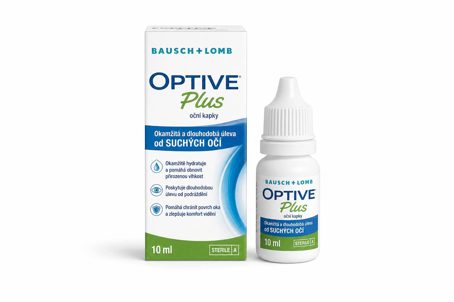 Optive Plus oční kapky 10ml