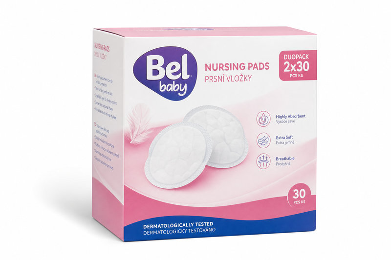 Bel Baby prsní vložky duopack 2x30ks