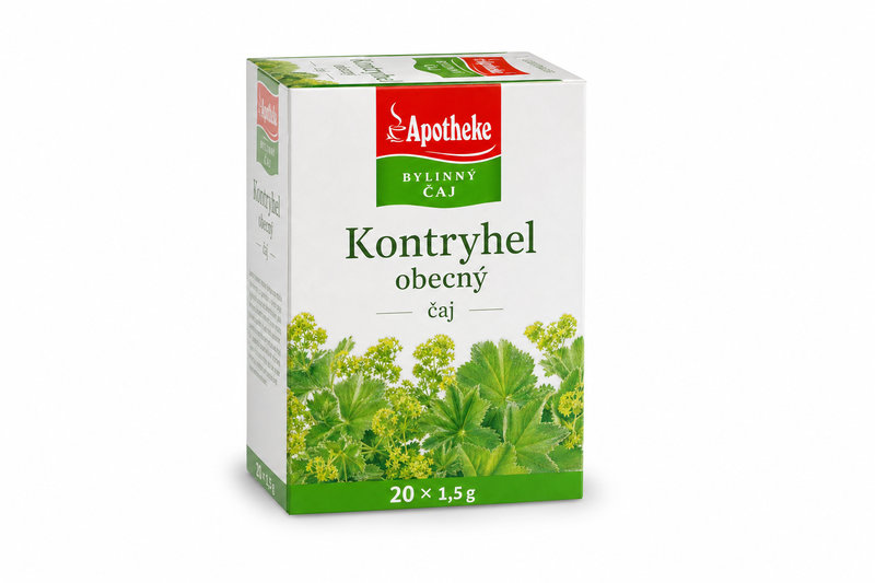 Čaj Apotheke Kontryhel obecný čaj 20x1.5g