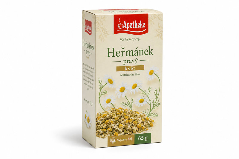 Čaj Apotheke Heřmánek pravý -květ sypaný 65g
