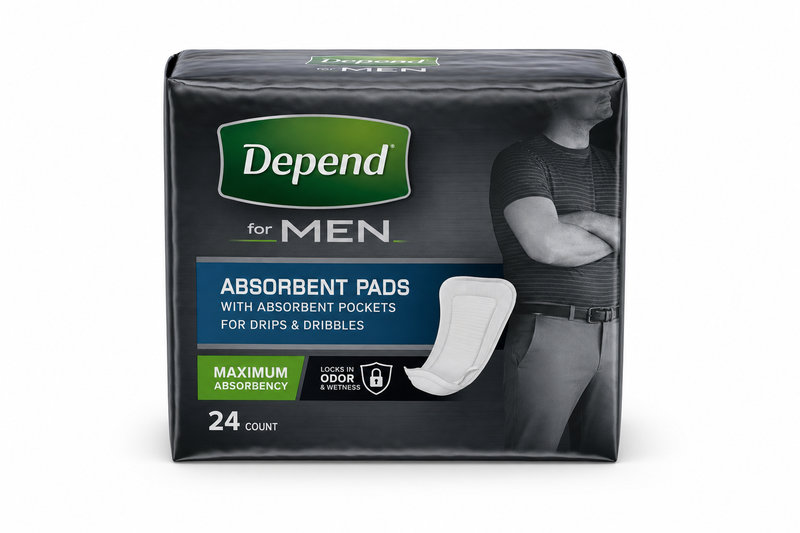 Depend vložky absorp. kapsy pro muže 1 24ks 1589