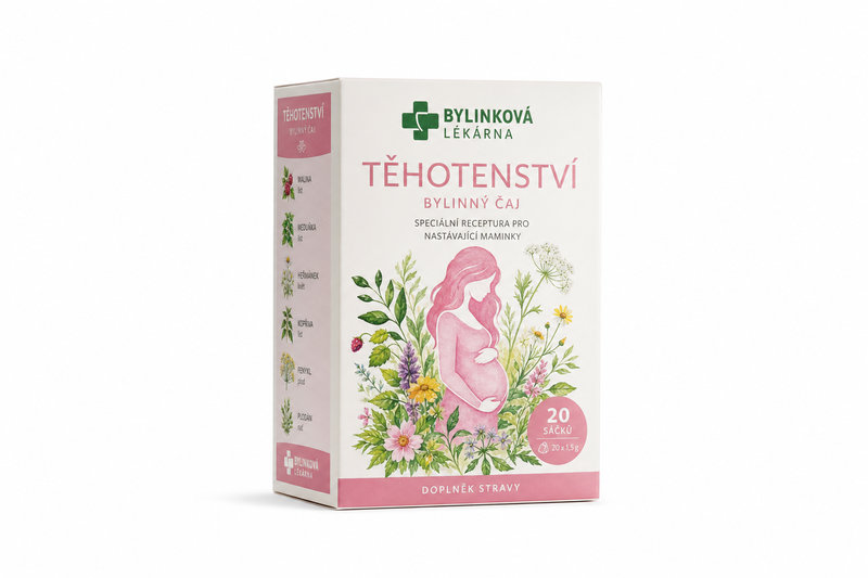 Čaj Bylinková lékárna Těhotenství 20x1.5g