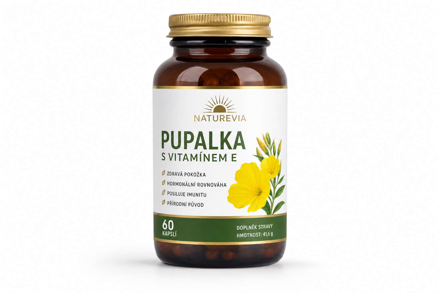 Pupalka s vitamínem E cps 60