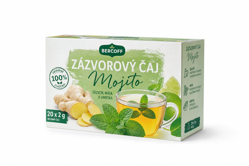 Čaj Zázvorový čaj Mojito 20x2 g
