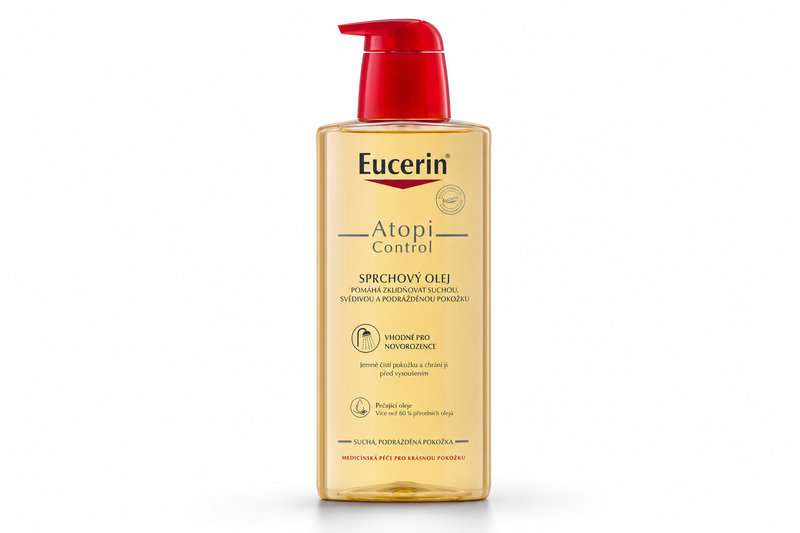 EUCERIN AtopiControl sprch.olej suchá zarud. 400Ml