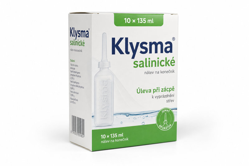 Klysma salinické 10x135ml