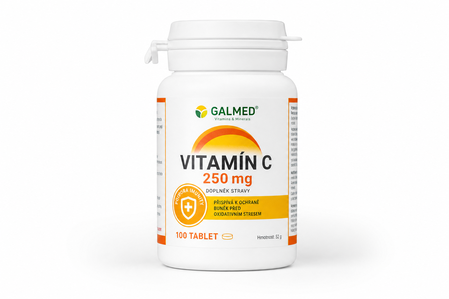 Vitamín C 250mg Galmed tbl 100 nové balení