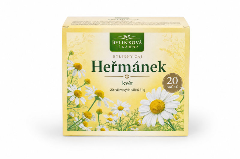 Čaj Bylinková lékárna Heřmánek 20x1g