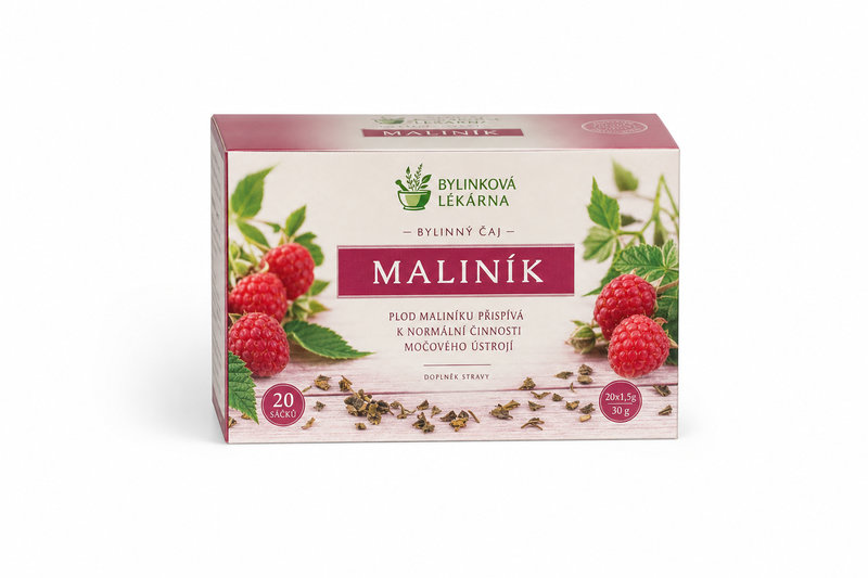 Čaj Bylinková lékárna Maliník 20x1.5g