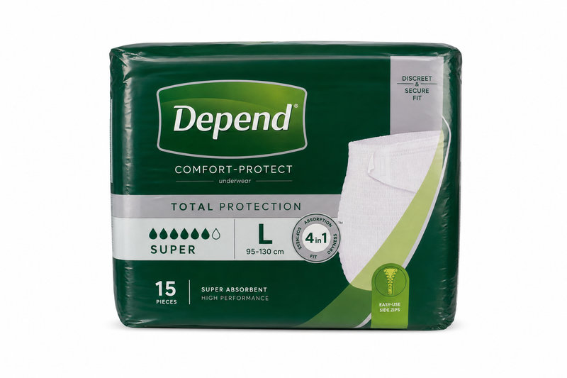 Depend kalh.plenk.Slip Super L su.zip 15ks 1738