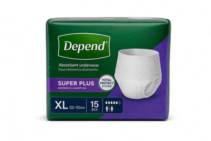 Depend kalh.plen.Slip Super Plus XL15ks1740