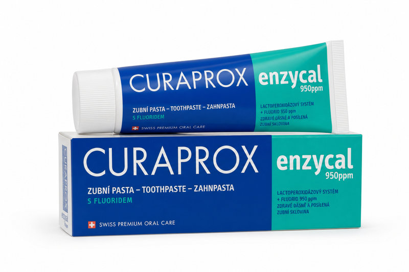 CURAPROX Enzycal 950ppm zubní pasta 75ml
