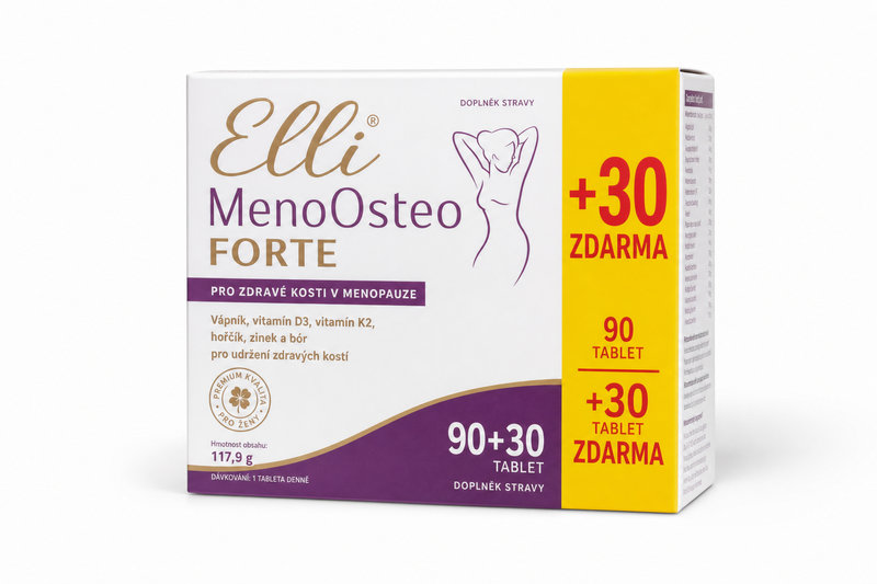 Elli MenoOsteo FORTE tob 90 +30zdarma