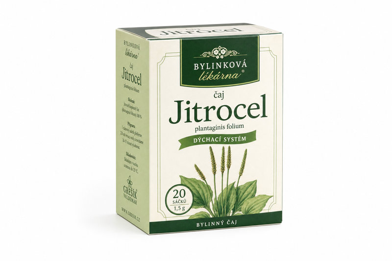 Čaj Bylinková lékárna Jitrocel n.s.20x1.5g