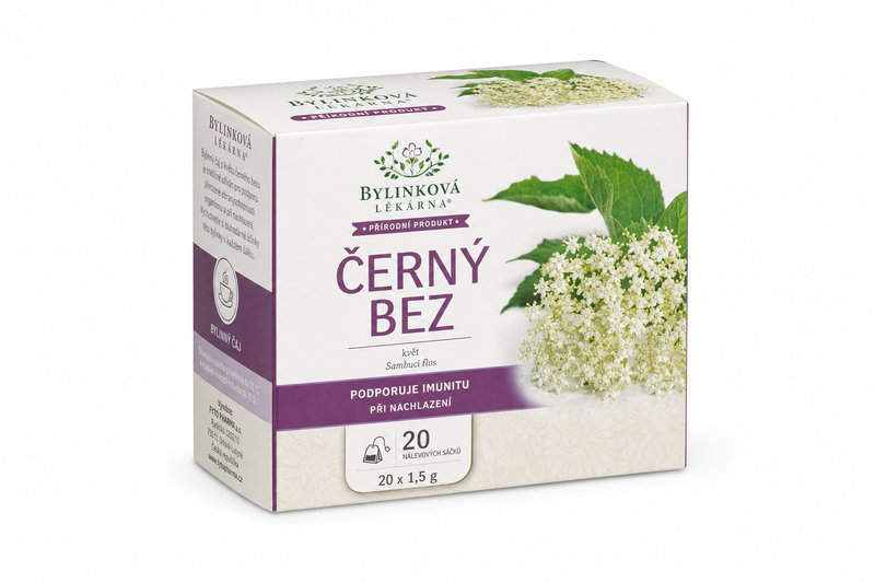 Čaj Bylinková lékárna Černý bez n.s.20x1.5g
