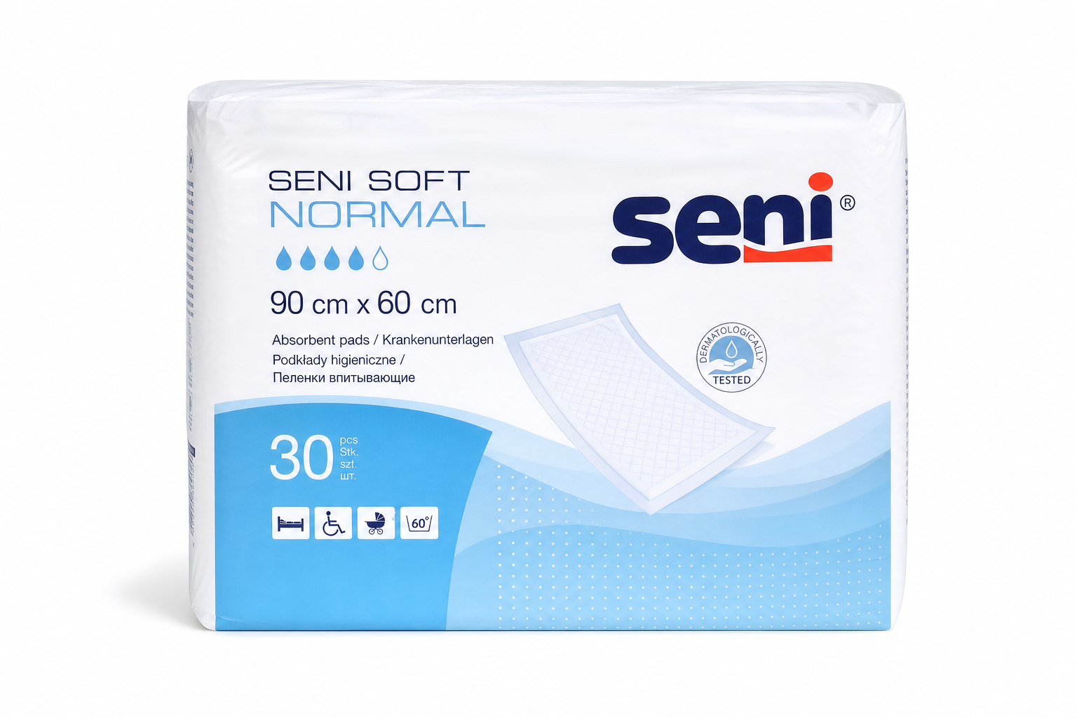 Seni Soft Normal 90x60cm 30ks podložky absorpční