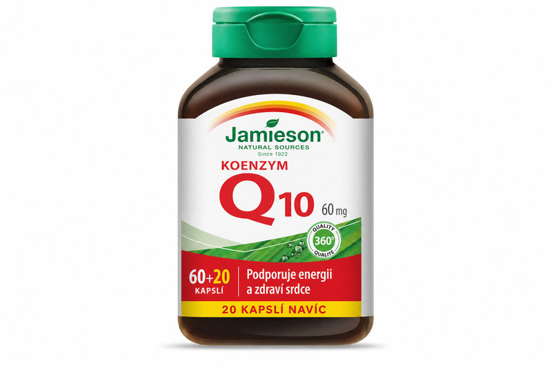 JAMIESON Koenzym Q10 60 mg cps.60+20