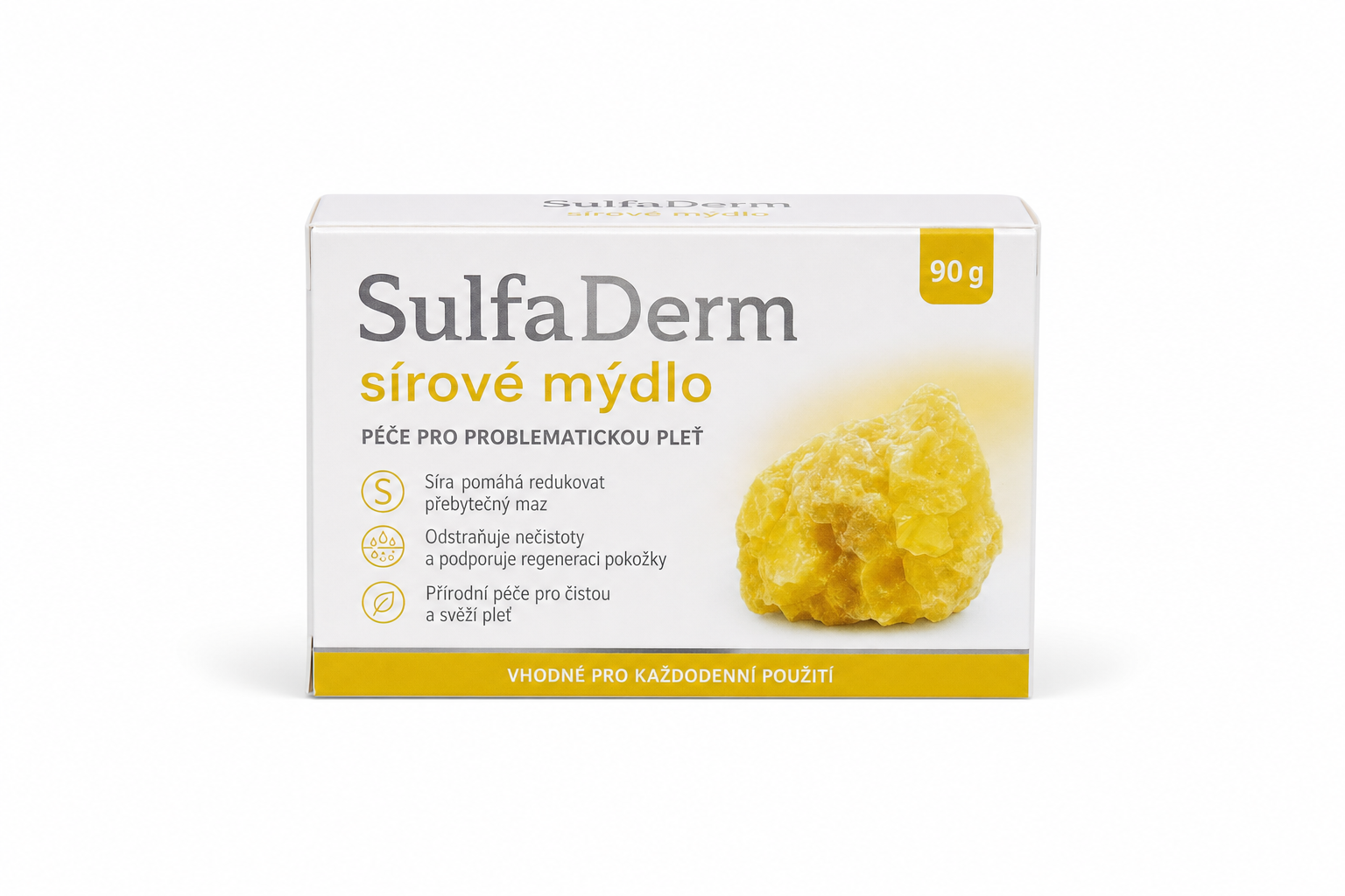 SulfaDerm sírové mýdlo 90g
