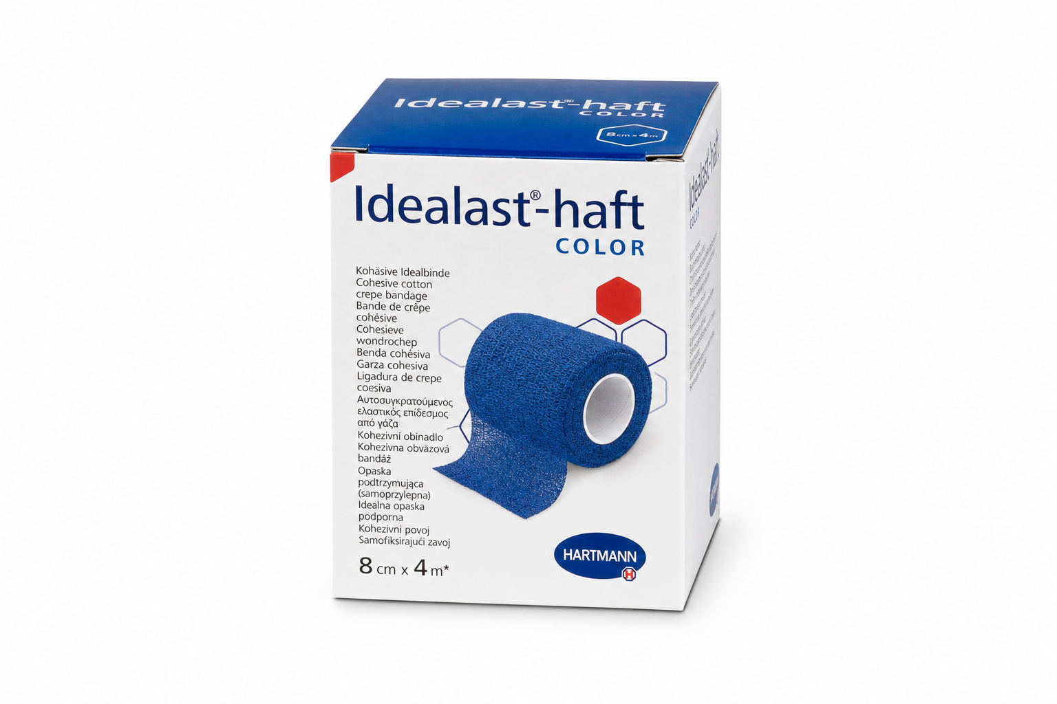 Obinadlo idealast Haft Color 8cmx4m modrá 1ks