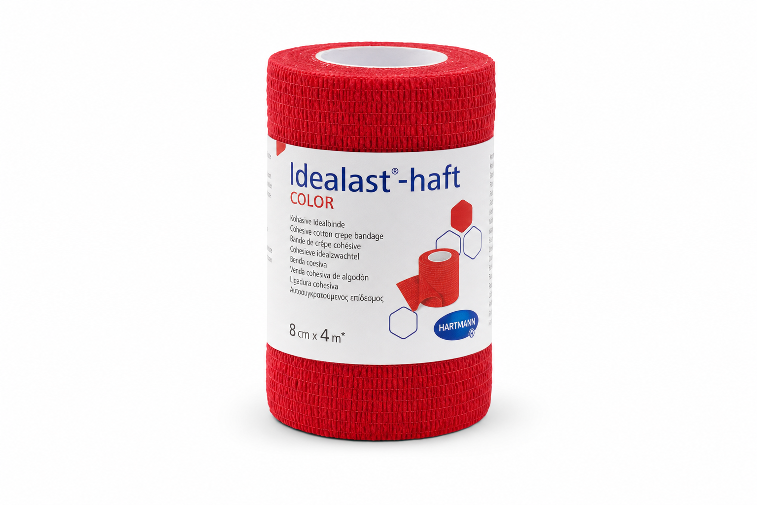 Obinadlo idealast-haft Color 8cmx4m červená1ks