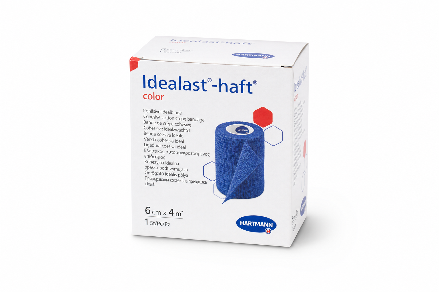 Obinadlo Idealast-haft color 6cmx4m/1ks modrá